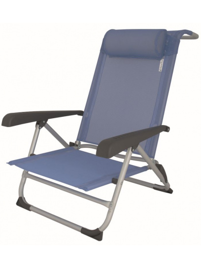 Krzesło plażowe Beach Chair Acapulco Blue - EuroTrail