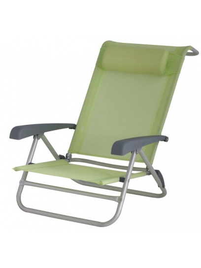 Krzesło plażowe Beach Chair Acapulco Lime - EuroTrail
