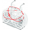Zabezpieczenie do bagażników rowerowych Cable Lock - Fiamma