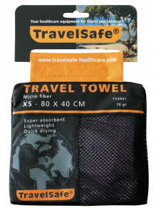 Ręcznik szybkoschnący Microfiber Towel XS Purple - TravelSafe