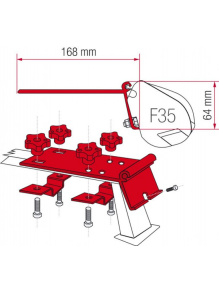 Adapter do montażu markizy F35 Pro Kit Standard - Fiamma