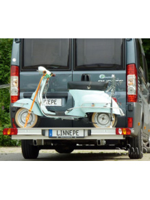 Bagażnik na motocykle do busów o długości 6,4 m - Linnepe