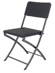 Krzesło składane Rattan Design Chair - EuroTrail