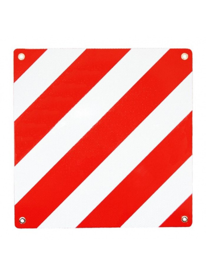Tablica ostrzegawcza Marking Sign Włochy 50x50 cm aluminium - Haba