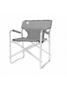 Krzesło kempingowe Deck Chair Aluminium Grey - Coleman