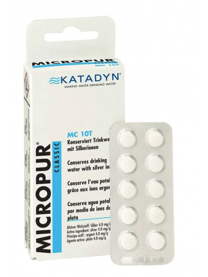 Uzdatniacz do wody Micropur Classic MC 10T (tabletki) - Katadyn