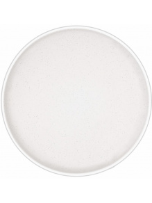 Talerz z melaminy deserowy Dolomit Ø20 cm biały - Brunner