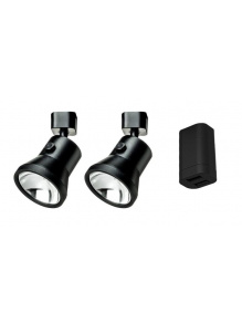 Zestaw oświetlenia do systemu Lanciano L 2 duże reflektory + USB - Haba