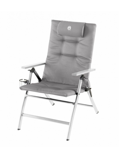Krzesło kempingowe 5 Position Padded Aluminum Grey - Coleman